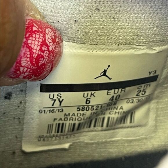 2013 Jordan 11 Low Snake - pinkGS‎ or youth size 7 Y - Picture 14 of 16